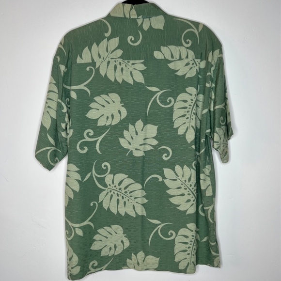 Hawaiian Aloha Shirt Silk Blend Vintage Ono & Company by Liberty House Size M - Picture 2 of 7